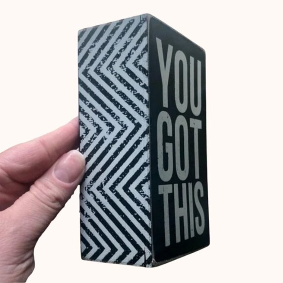 Primitives by Kathy "You Got This" Box Sign - Picture 5 of 11